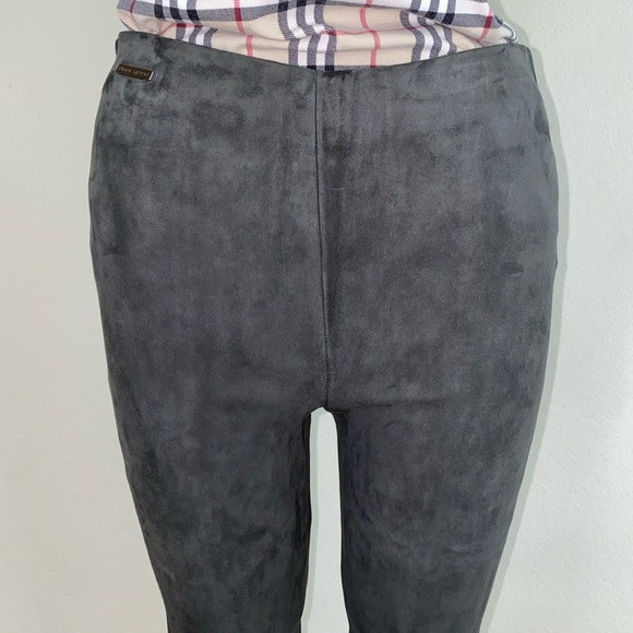 NWT! ($1,298) Polo Ralph Lauren Suede Skinny Stretch Pants - Picture 6 of 16